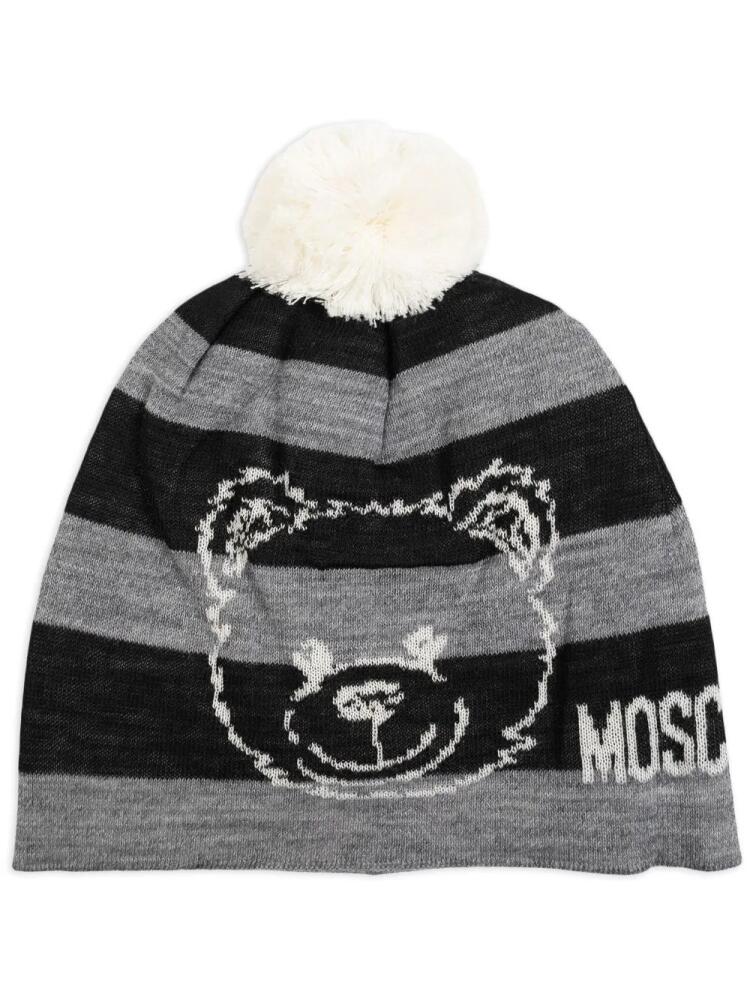 Moschino Teddy Bear beanie - Grey Cover