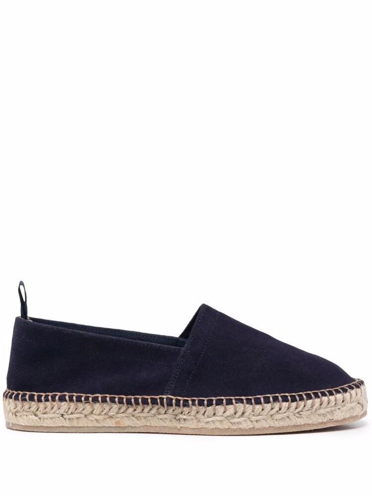 Scarosso Lola braided raffia sole espadrilles - Blue Cover