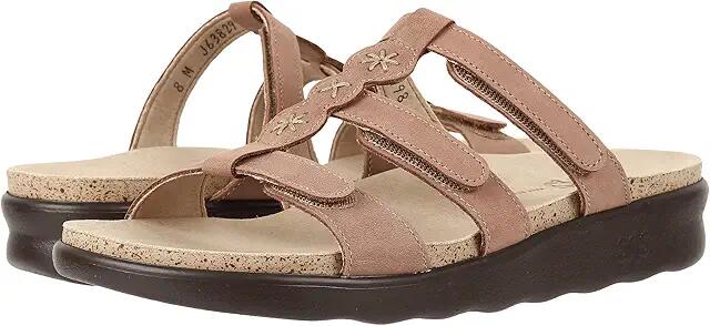 SAS Naples Adjustable Comfort Slide Sandal (Praline) Women's Shoes Cover