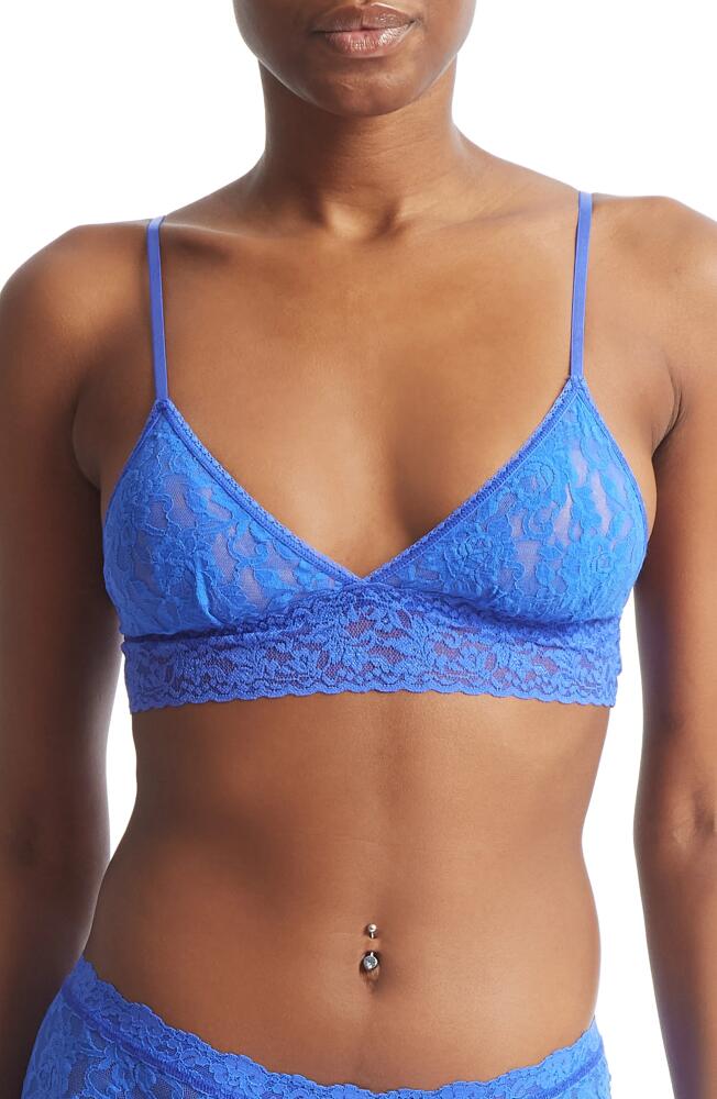 Hanky Panky Signature Lace Padded Bralette in Blue Solace Cover