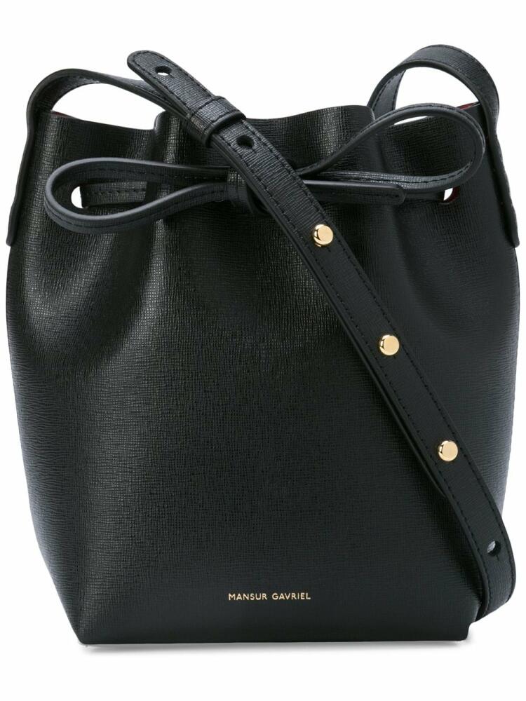 Mansur Gavriel Mini Mini bucket bag - Black Cover