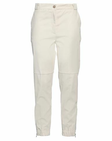 Markup Woman Pants Cream Cotton, Elastane Cover