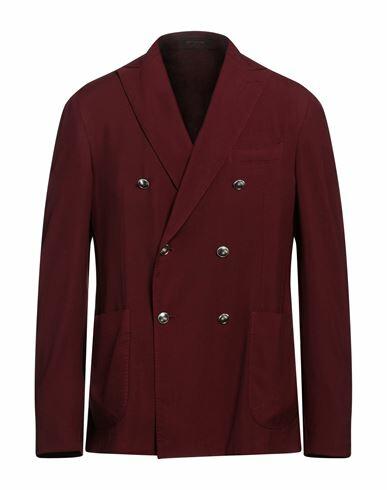 The Gigi Man Blazer Burgundy Wool Cover