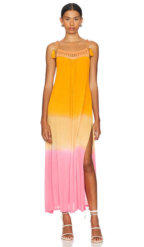 Tiare Hawaii Canggu Maxi Dress in Orange Cover