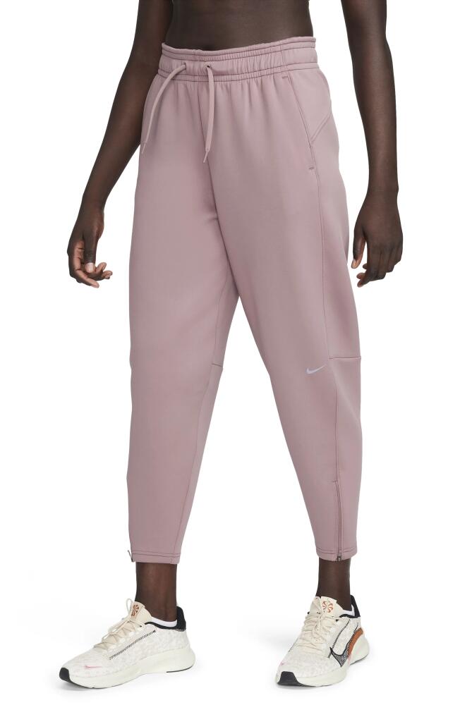 Nike Prima Dri-FIT Crop Joggers in Smokey Mauve/black Cover