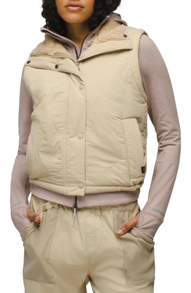 prAna Encinitas Quilted Vest in Sandstone Cover