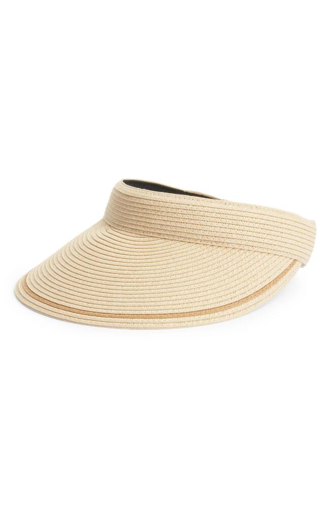 Nordstrom Packable Visor in Beige Light Combo Cover