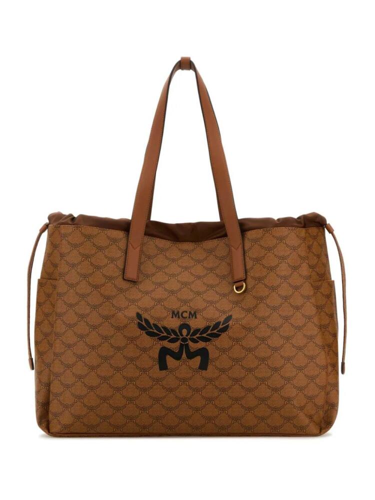 MCM Himmel tote bag - Brown Cover