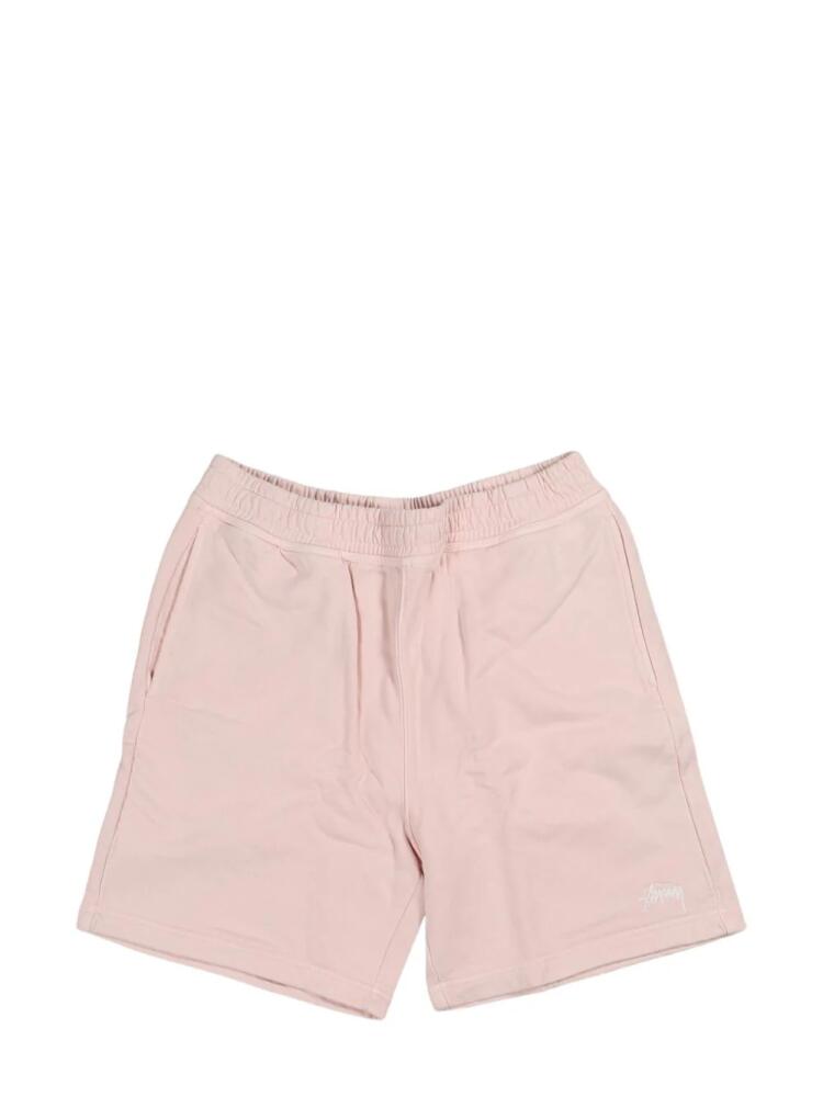 Stüssy cotton track shorts - Pink Cover