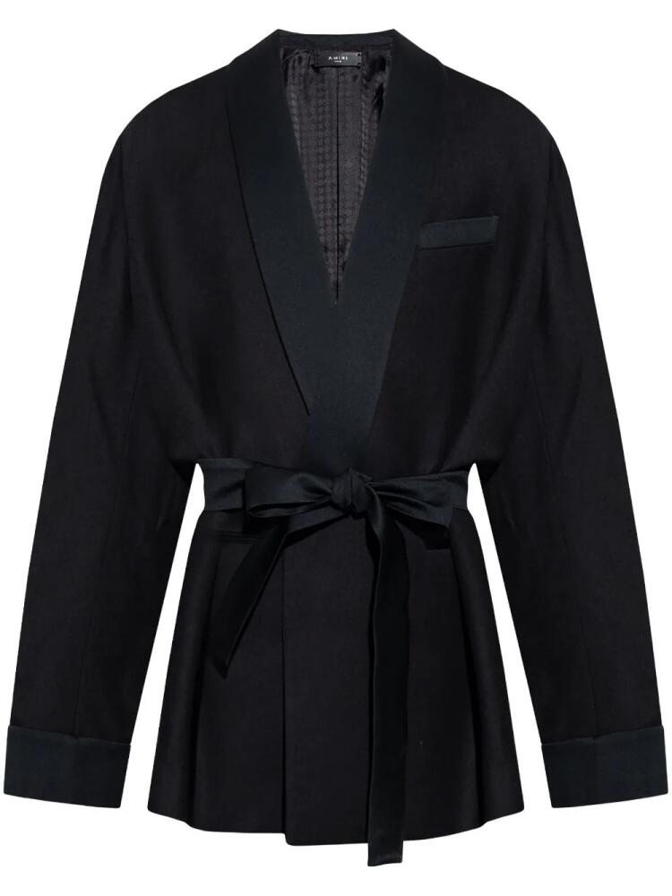 AMIRI tie-waist blazer - Black Cover