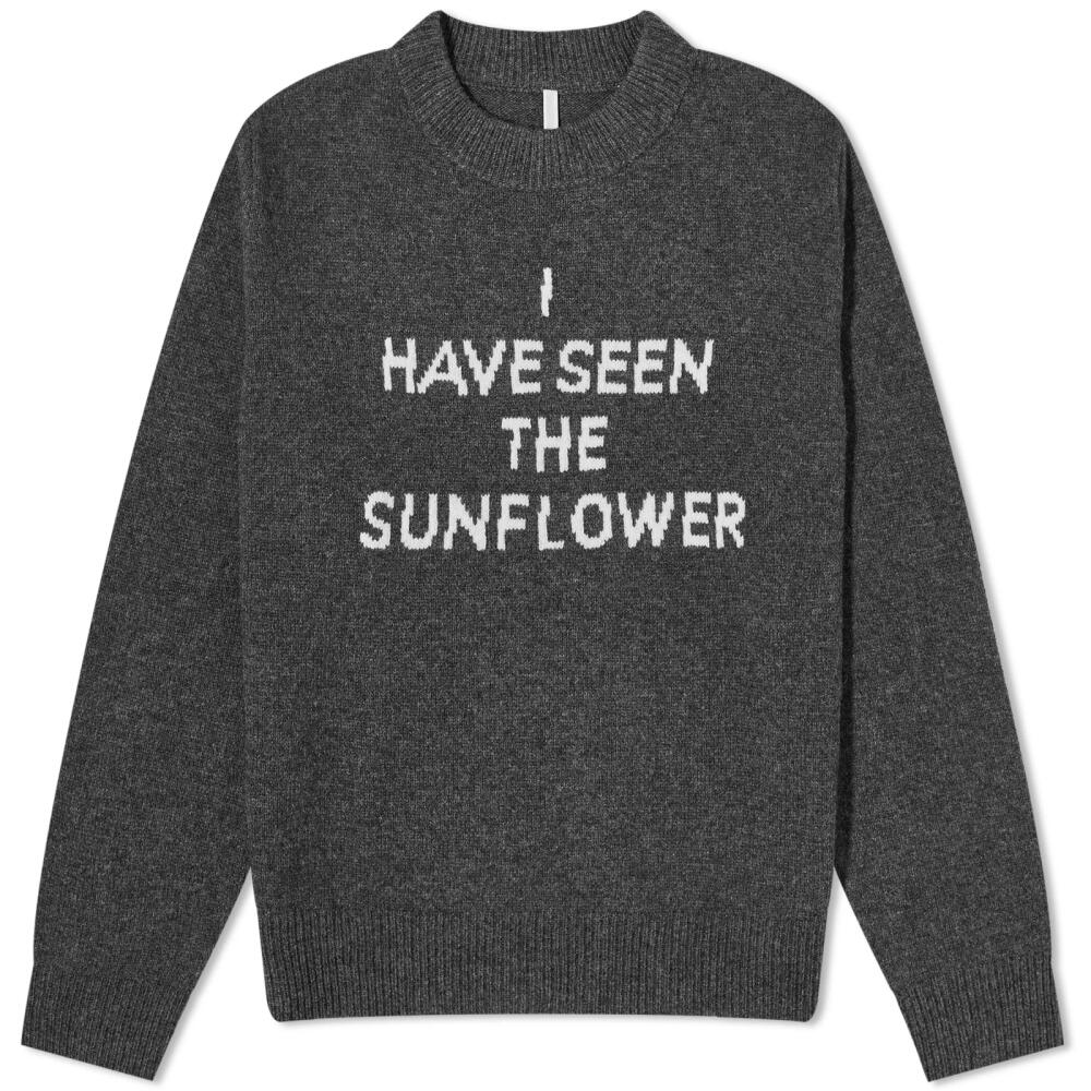 Sunflower Men's Moon Crew Knit in Anthracite Cover