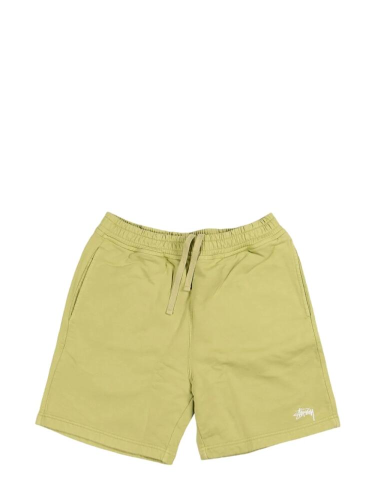 Stüssy cotton track shorts - Green Cover