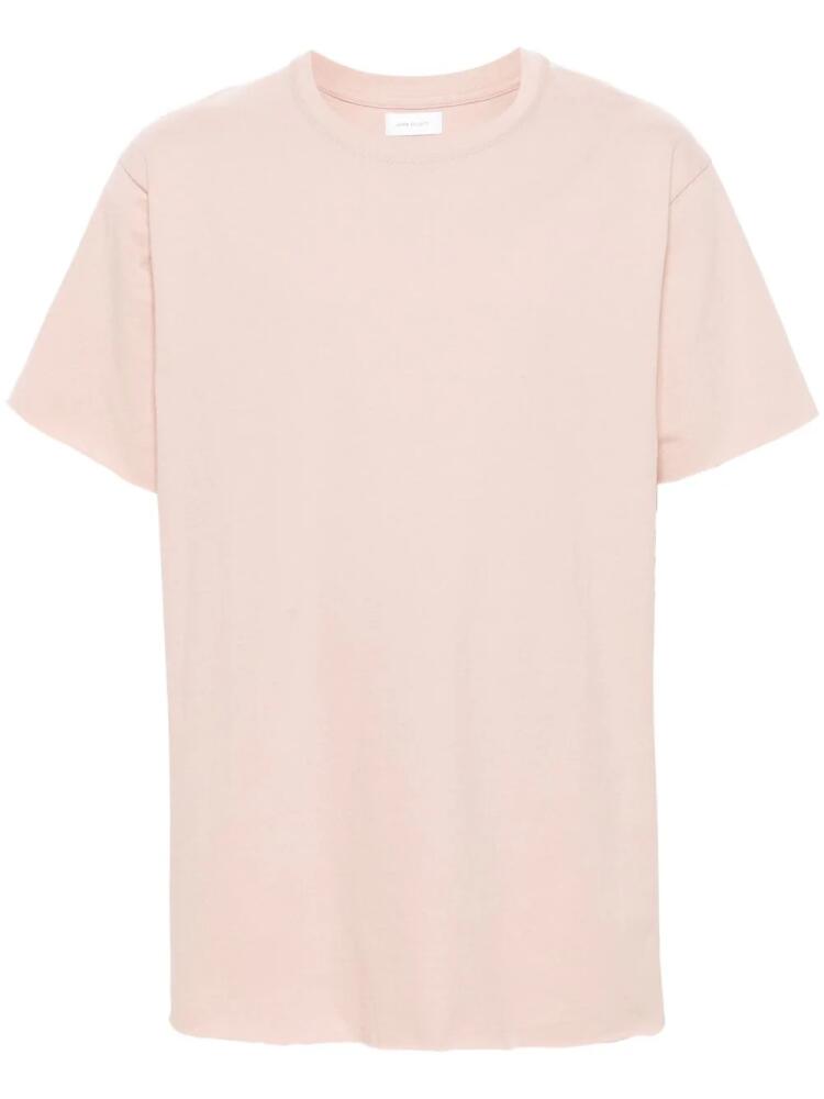 John Elliott crew-neck cotton T-shirt - Pink Cover