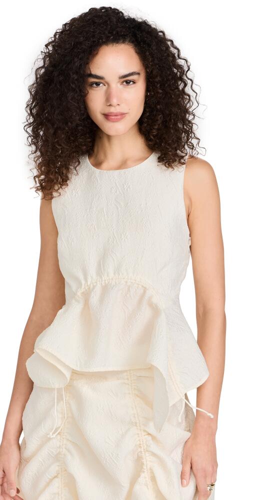 Sea Elegi Solid Tank Top Cream Cover