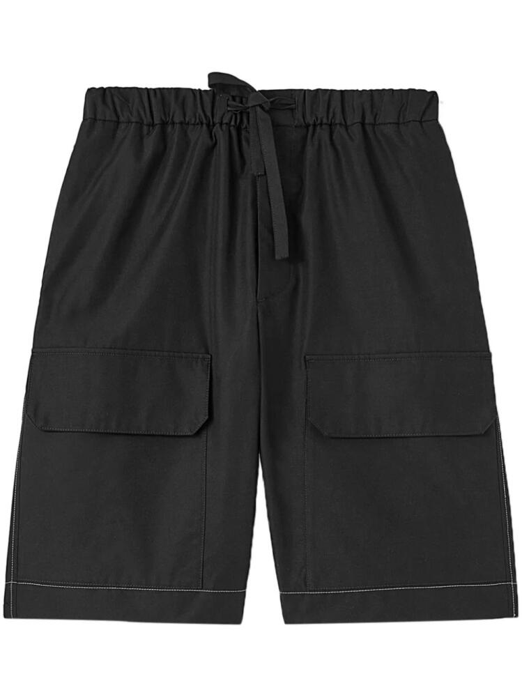 Jil Sander knee-length bermuda shorts - Black Cover