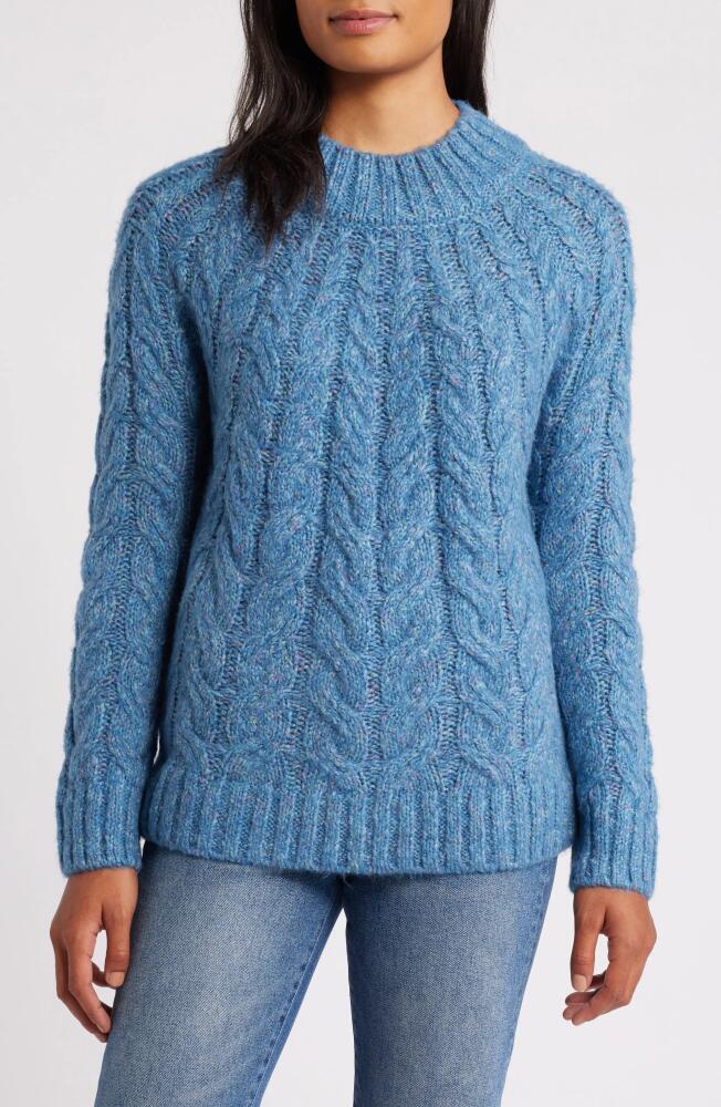 Hatley Dylan Cable Stitch Sweater in Blue Cover