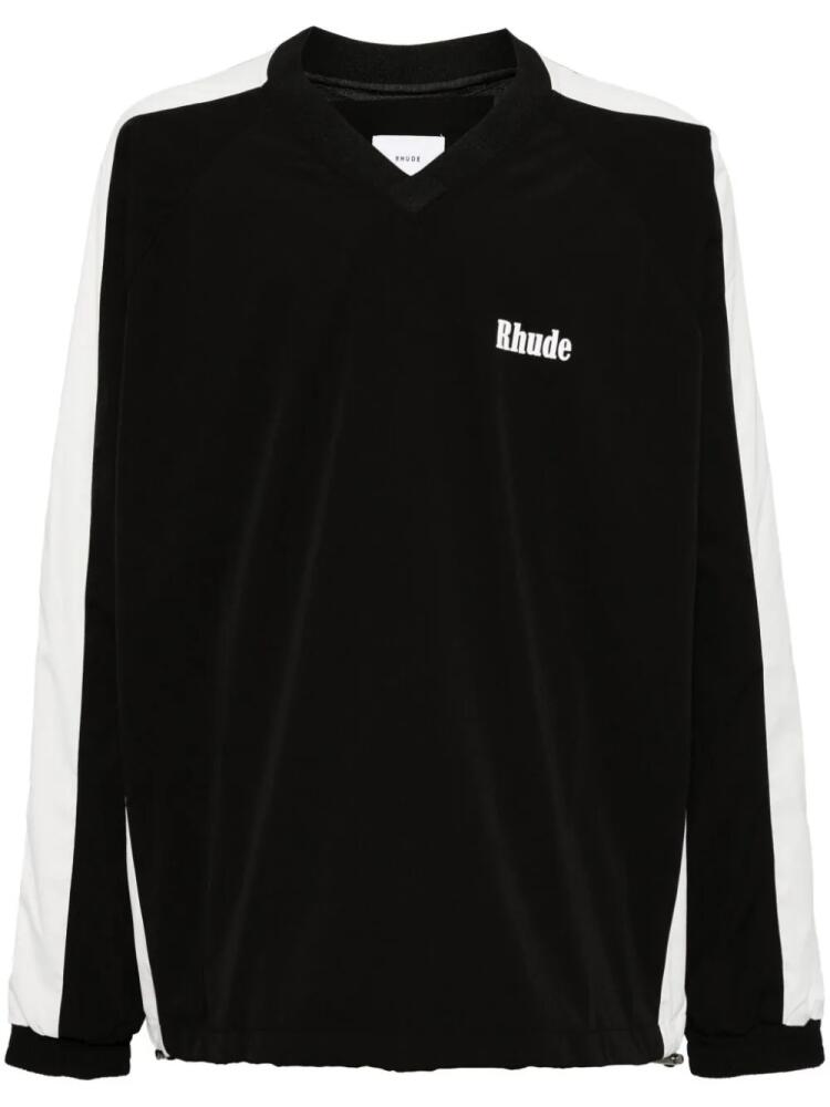 RHUDE Raven sweatshirt - Black Cover