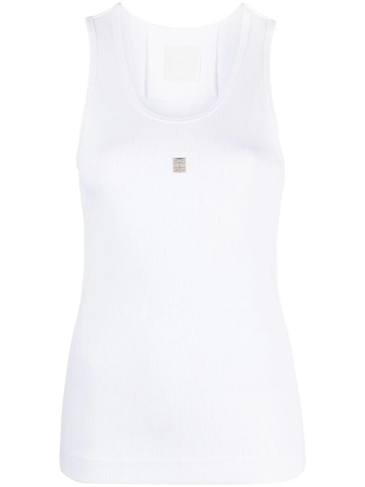 Givenchy 4G-plaque tank top - White Cover