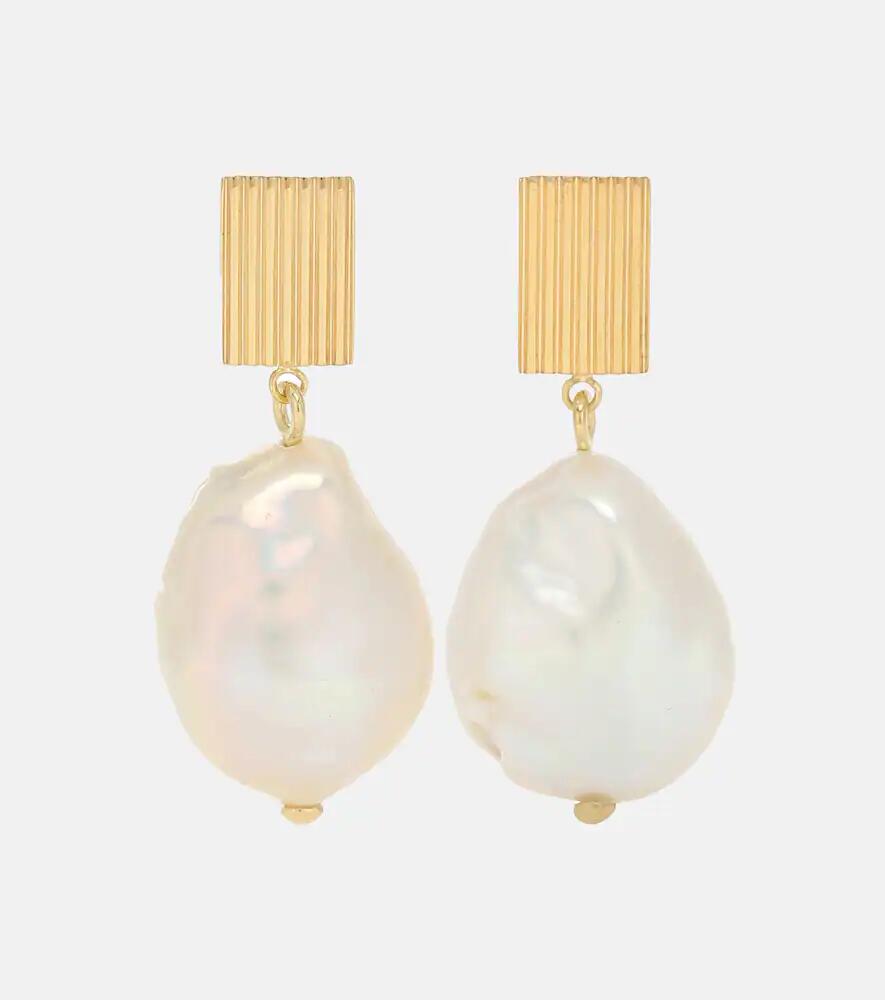 Aliita Barroco 9kt gold and pearl earrings Cover