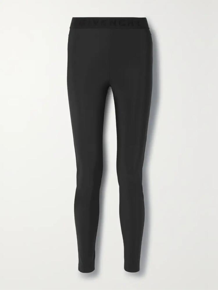 Givenchy - Stretch-jersey Leggings - Black Cover