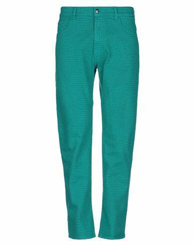 Life Sux Man Pants Green Cotton, Elastane Cover