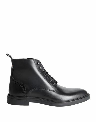 Boss Man Ankle boots Black Leather Cover