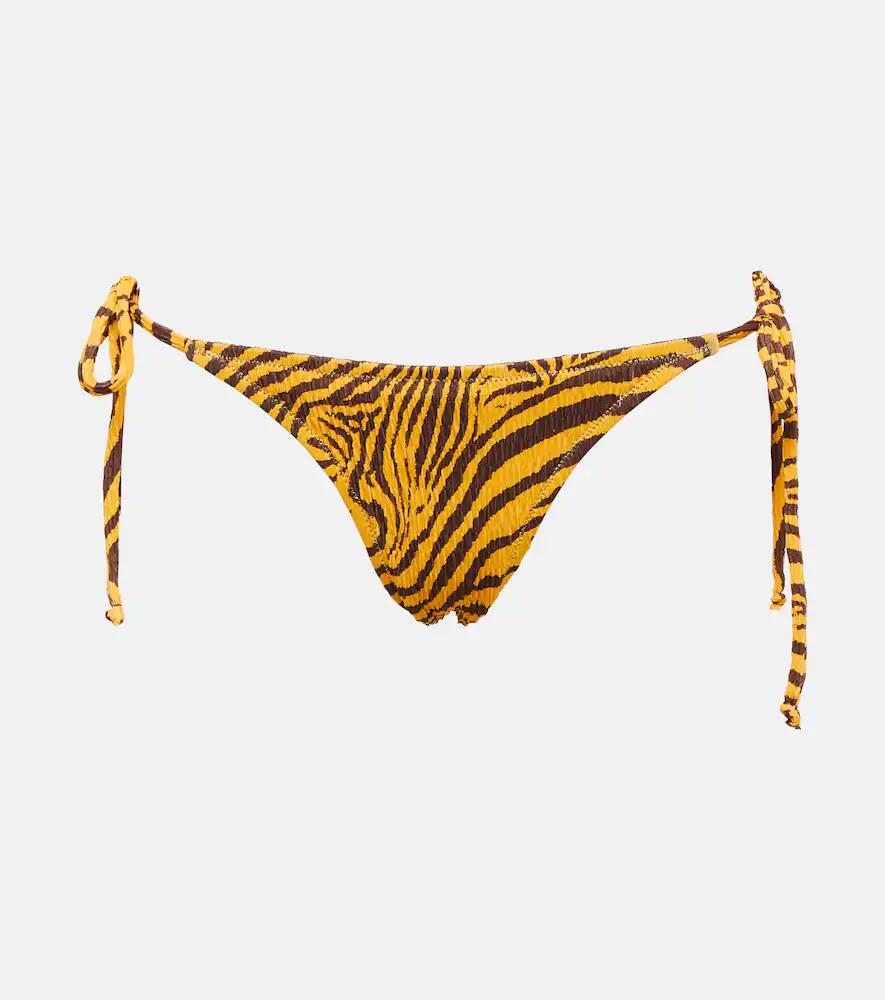 Reina Olga Miami tiger-print bikini bottoms Cover