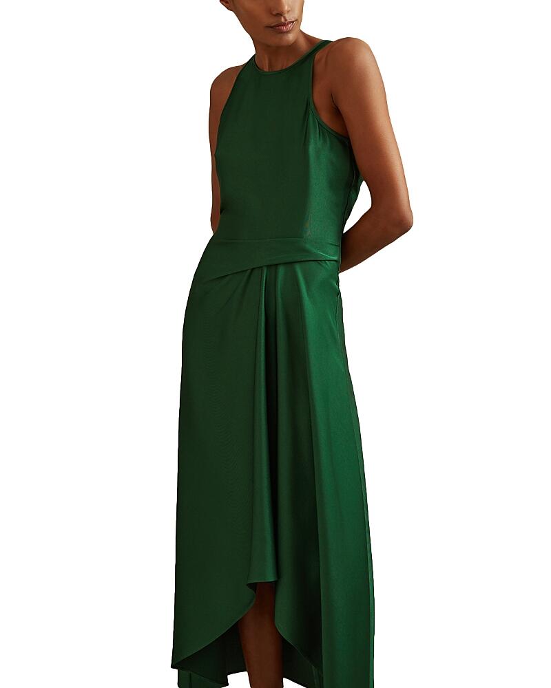 Reiss Micah Draped Occasion Dress Cover