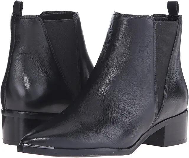 Marc Fisher LTD Yale (Black Leather) Women's Dress Pull-on Boots Cover