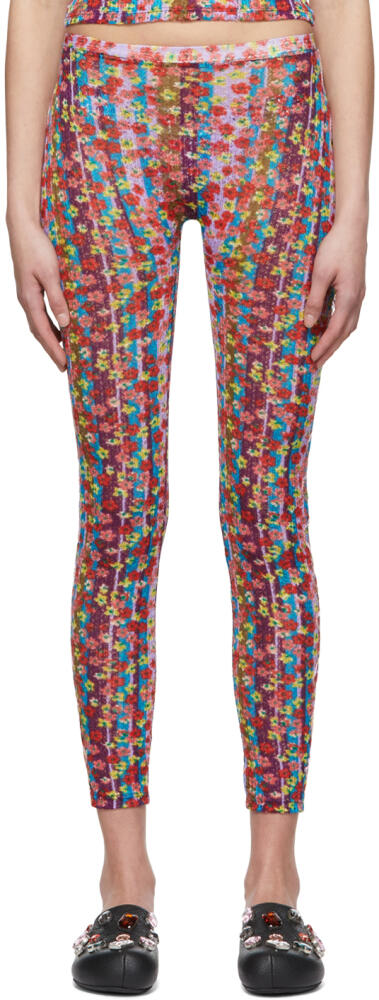 Collina Strada Multicolor Deadstock Polyester Leggings Cover