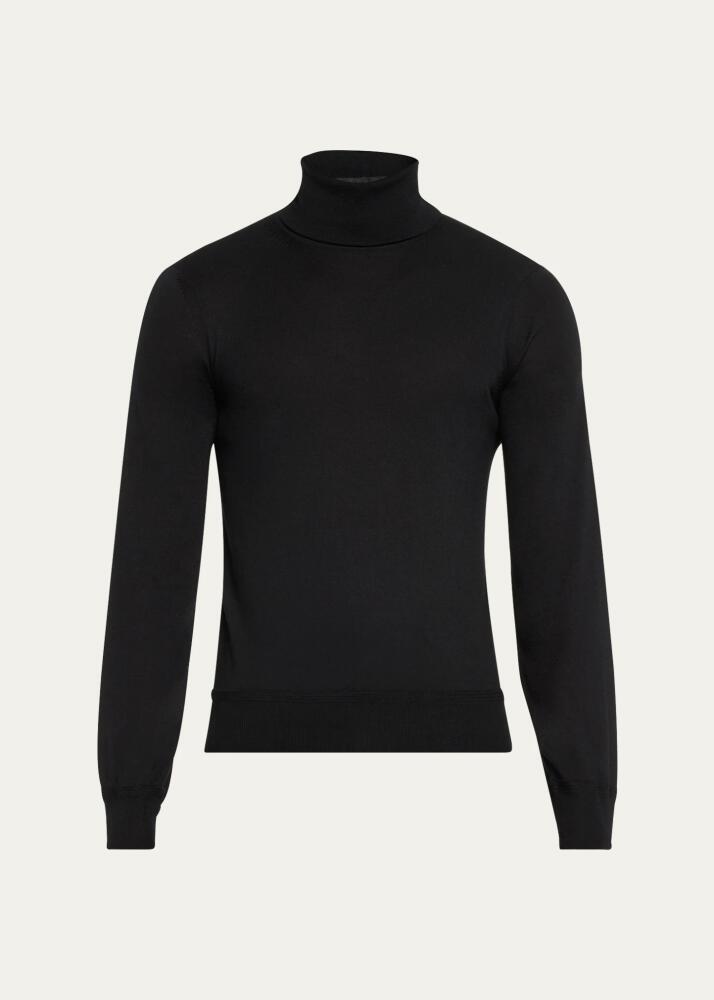 TOM FORD Men's Fine-Gauge Cashmere Turtleneck Sweater Cover