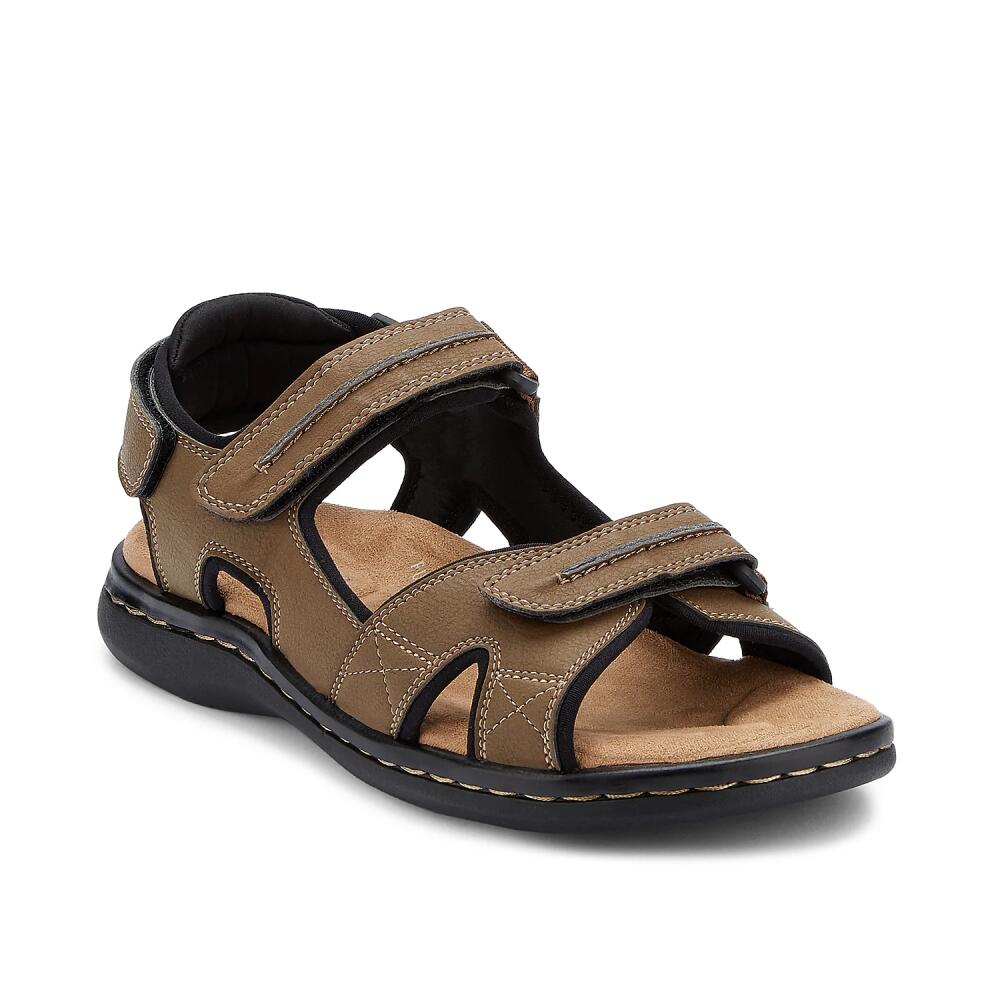 Dockers Wide Width Newpage Sandal | Men's | Tan Cover