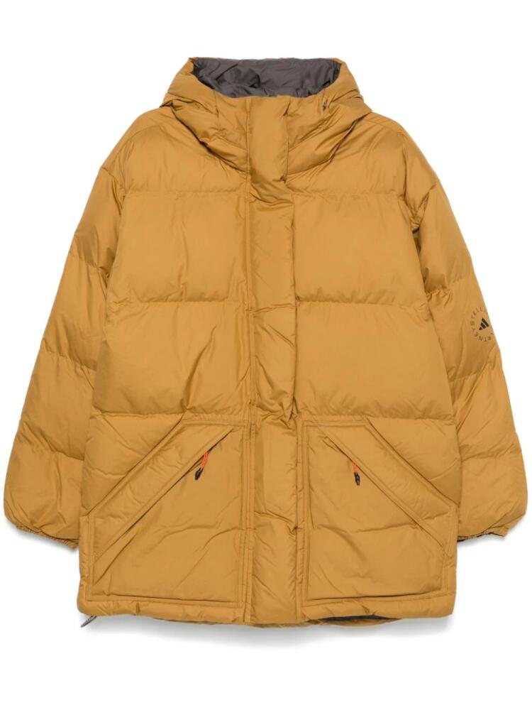 adidas by Stella McCartney quilted jacket - Brown Cover