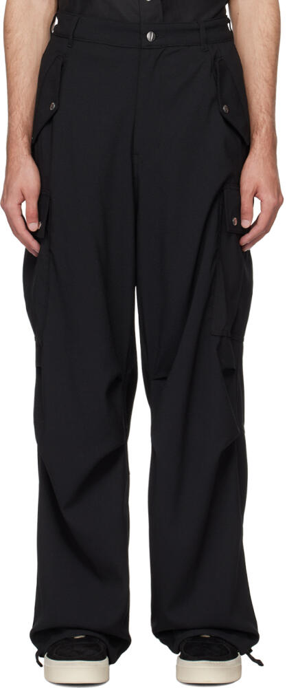 Rhude Black Four-Pocket Cargo Pants Cover