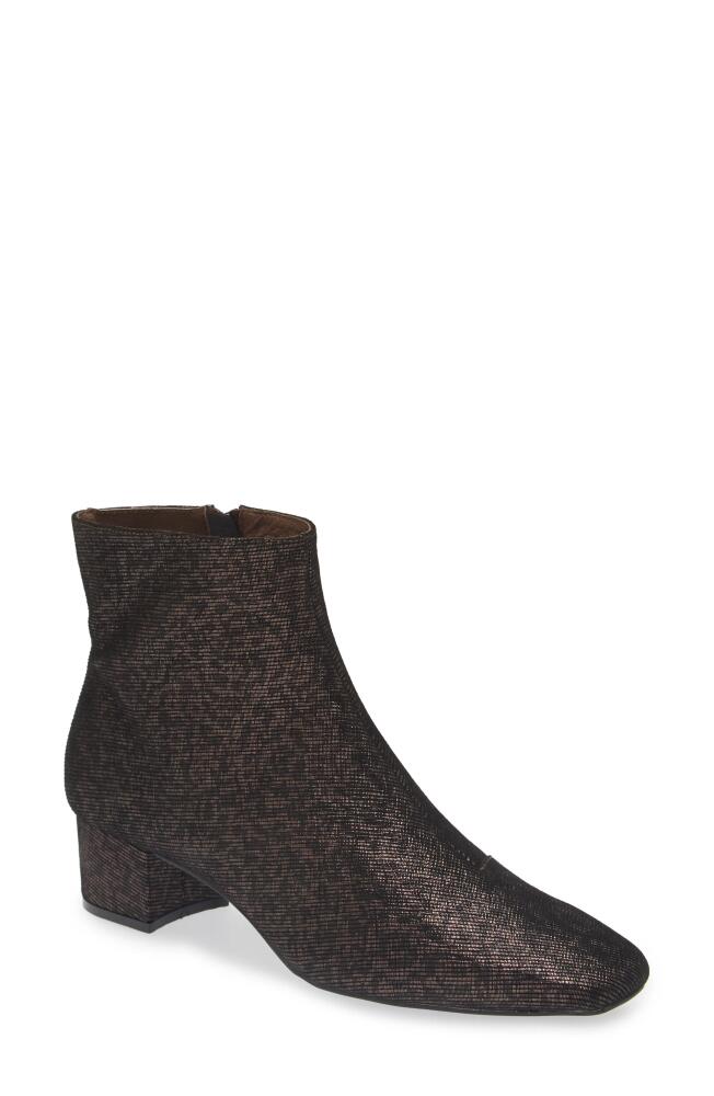 KOKO + PALENKI Tali Bootie in Brown Shimmer Leather Cover