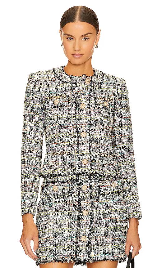 Generation Love Kristen Tweed Jacket in Grey Cover