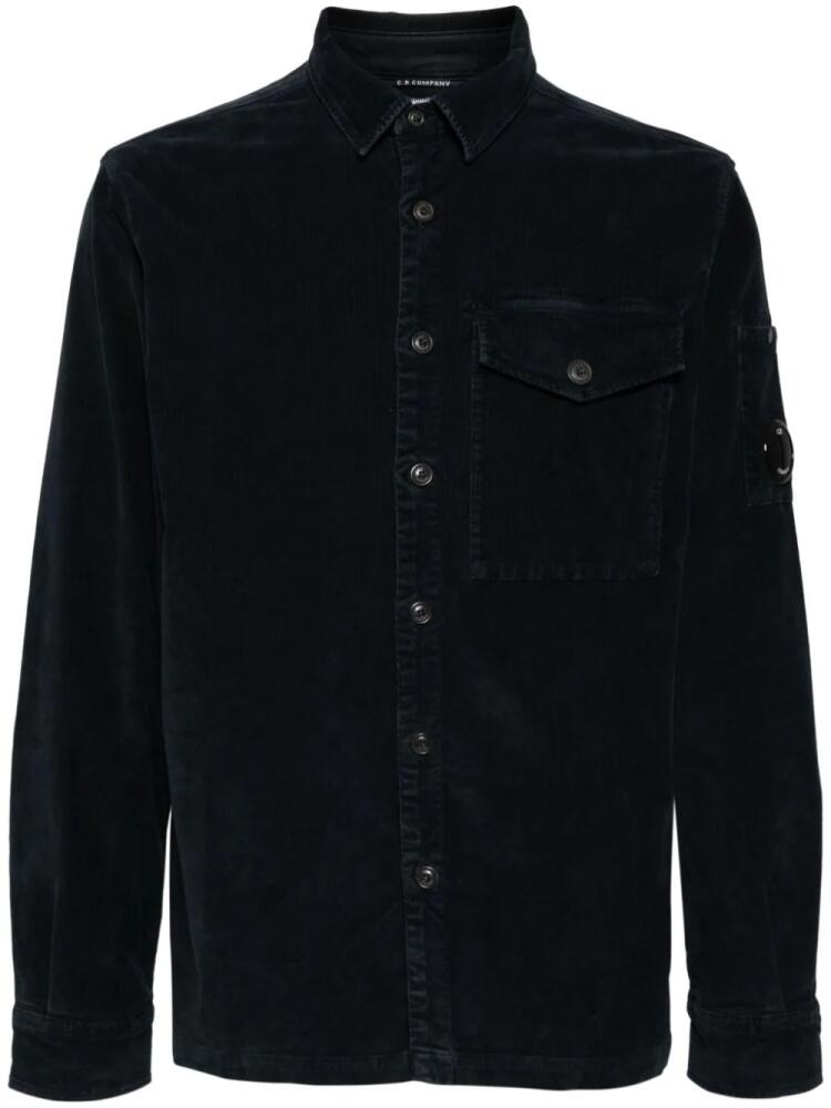 C.P. Company Lens corduroy shirt - Blue Cover