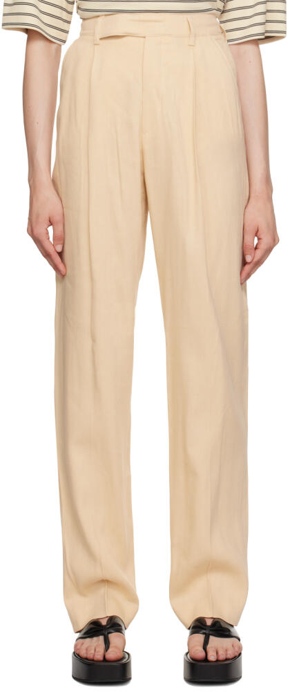 Filippa K Beige Julie Trousers Cover