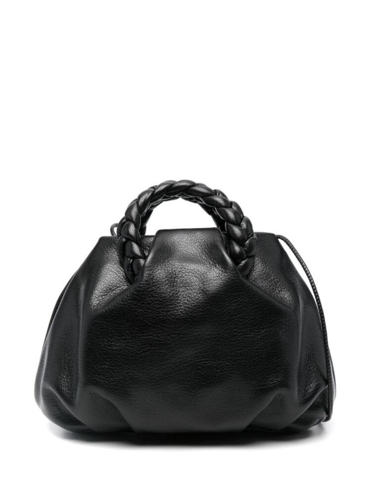 Hereu leather tote bag - Black Cover