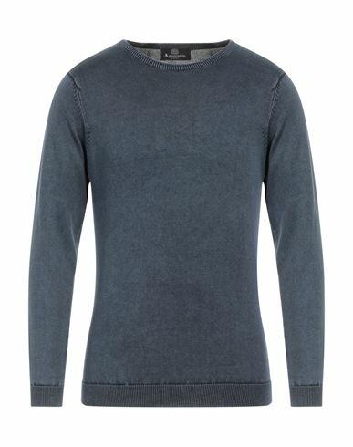 Aquascutum Man Sweater Navy blue Cotton Cover