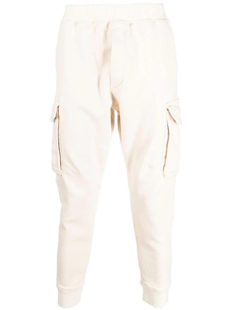 DSQUARED2 logo-print cargo joggers - Neutrals Cover