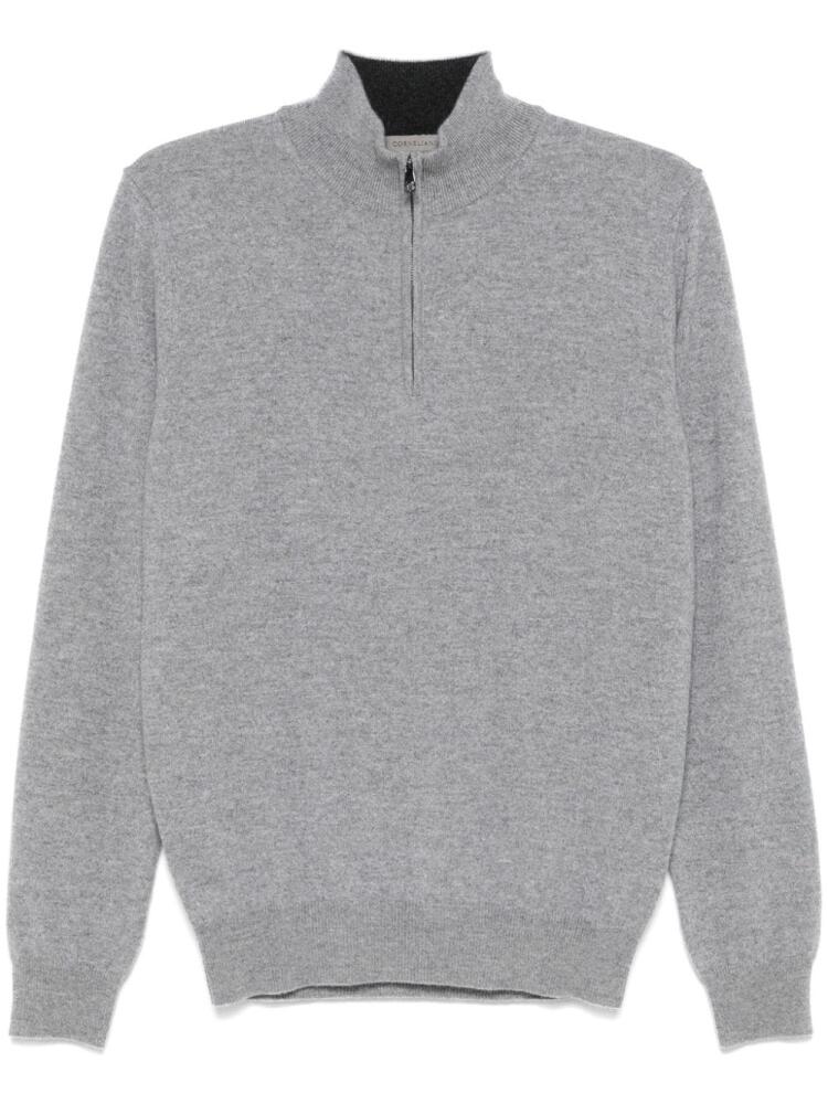 Corneliani mock-neck sweater - Grey Cover