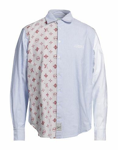 Aries Man Shirt Sky blue Cotton Cover