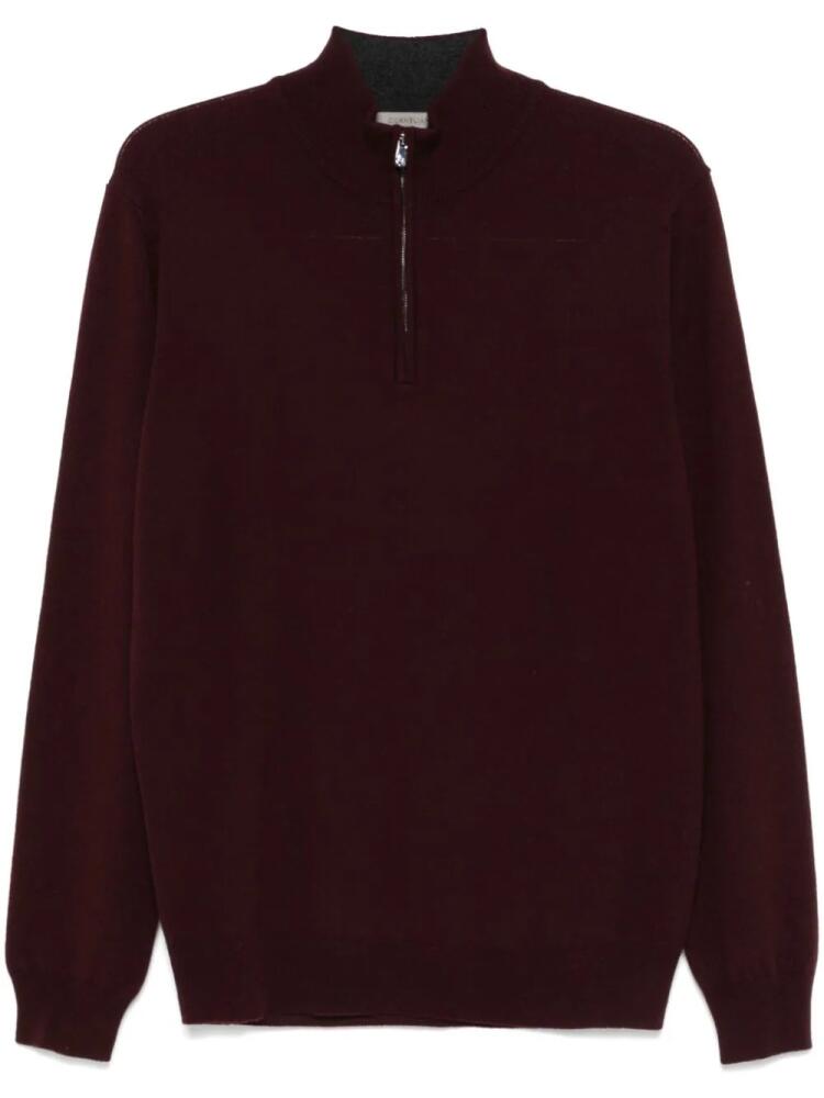 Corneliani mock-neck sweater - Red Cover