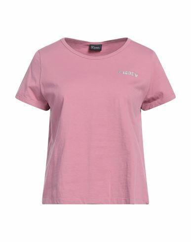 Freddy Woman T-shirt Pastel pink Cotton Cover