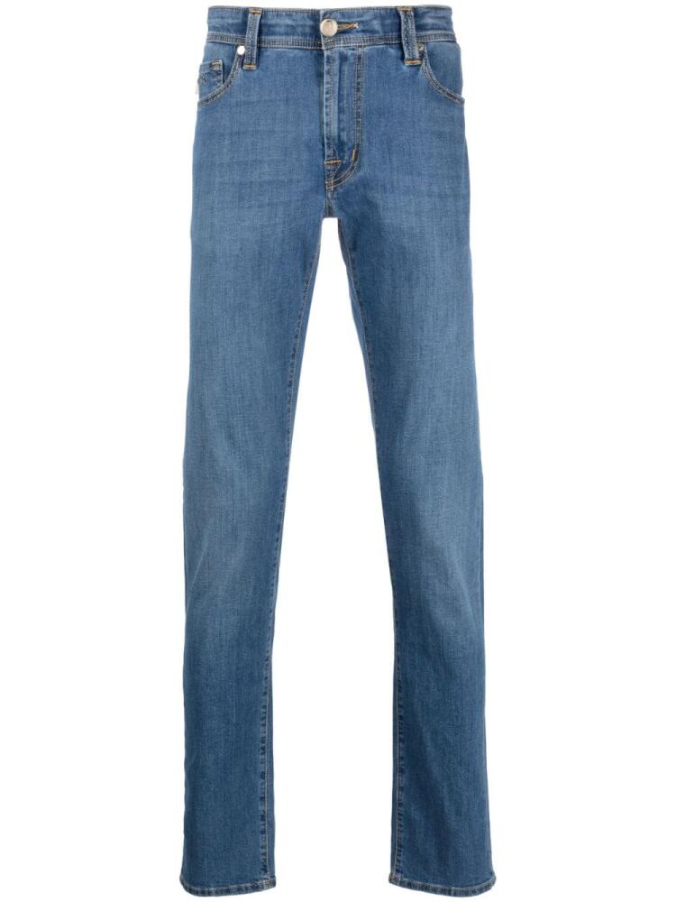 Sartoria Tramarossa straight-leg denim trousers - Blue Cover