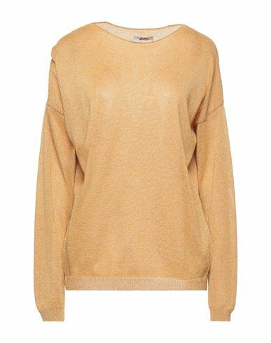 Jijil Woman Sweater Ocher Viscose, Polyamide, Metallic Polyester Cover