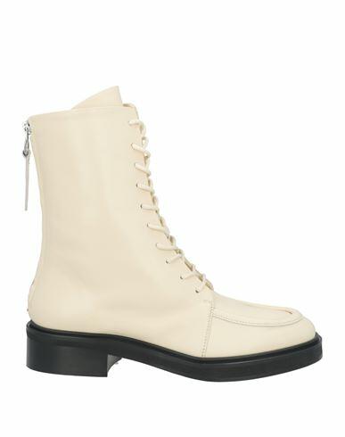 Aeydē Woman Ankle boots Cream Calfskin Cover