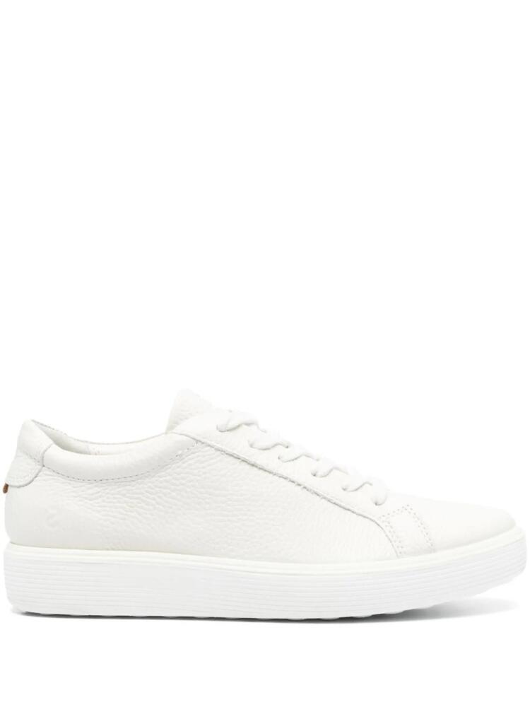 ECCO Soft 60 leather sneakers - Neutrals Cover