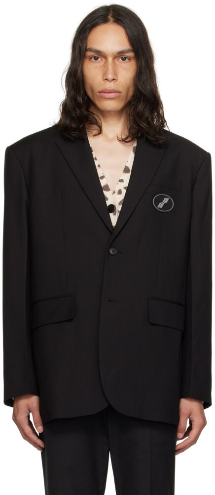 We11done Black Oversized Blazer Cover